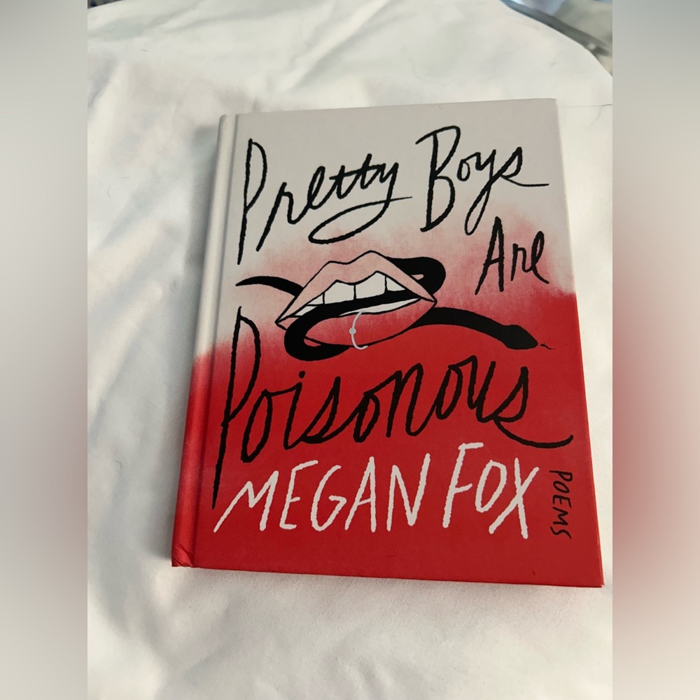 Pretty Boys Are Poisonous Hardcover - Red/White
